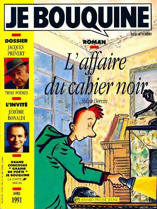 Je bouquine n°86 : L'affaire du cahier noir - Collectif - Livre