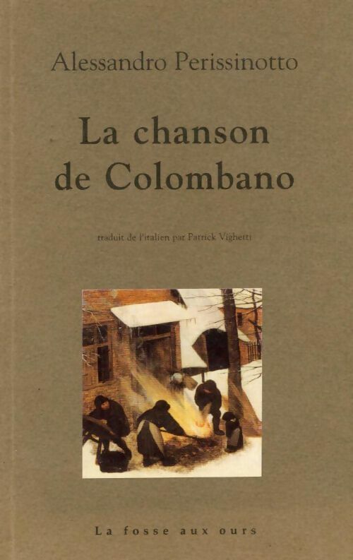 La chanson de Colombano - Alessandro Perissinotto - Livre