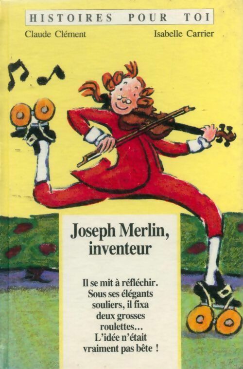 Joseph Merlin, inventeur - Claude Clément - Livre