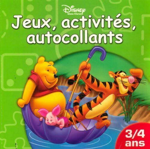 Jeux, activités, autocollants - Disney - Livre