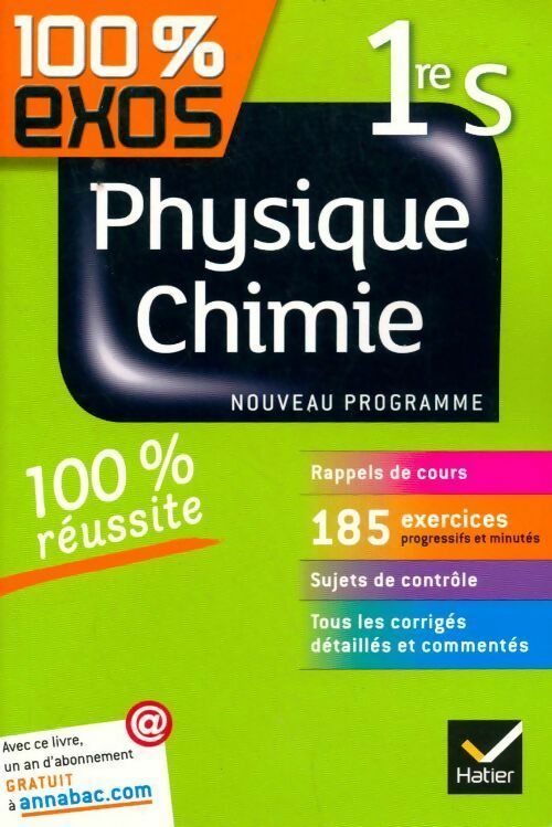 Physique-chimie 1ère S - Collectif - Livre