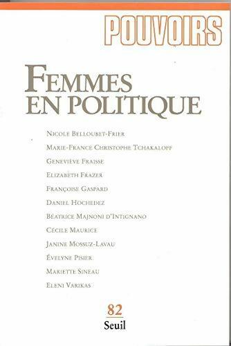 Pouvoirs n°82 : Femmes en politique - Collectif - Livre
