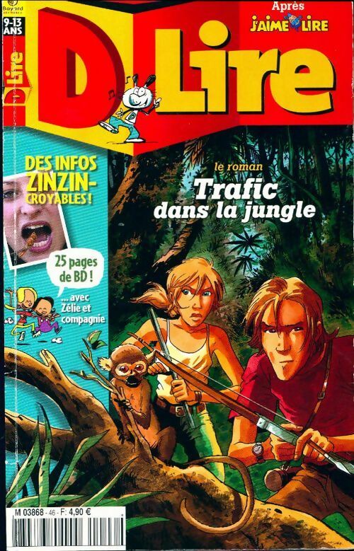 D lire n°46 : Trafic dans la jungle - Collectif - Livre