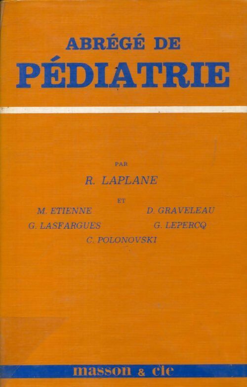 Abrégé de pédiatrie - Collectif - Livre