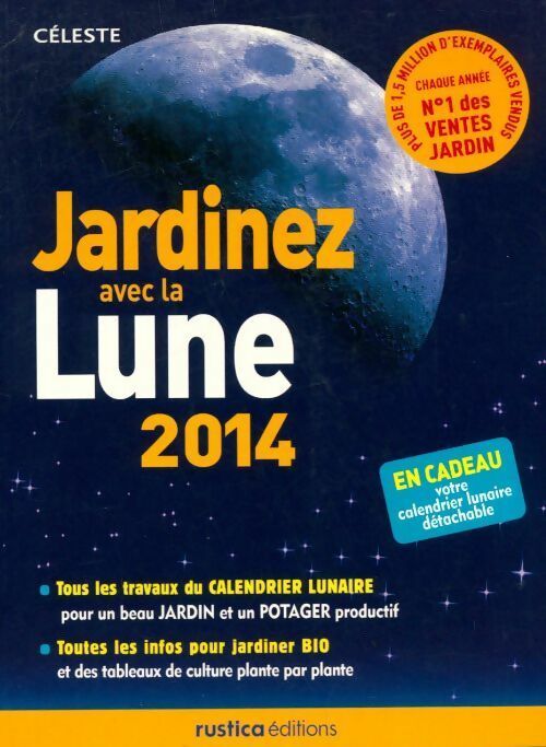 Jardinez avec la lune 2014 - Céleste - Livre