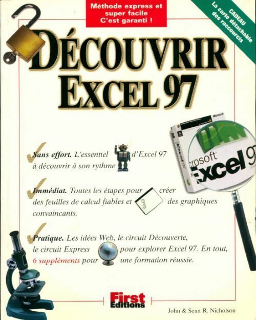 Découvrir Excel 97 - John Nicholson - Livre