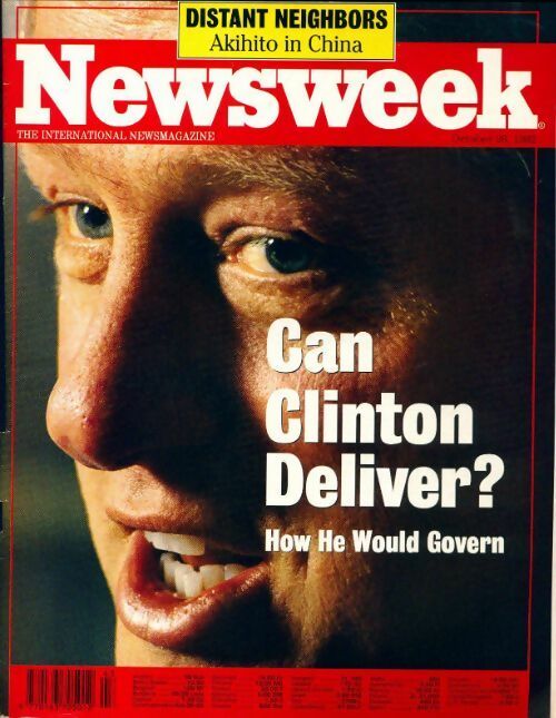 Newsweek n°43-1992 : Can Clinto deliver ? - Collectif - Livre