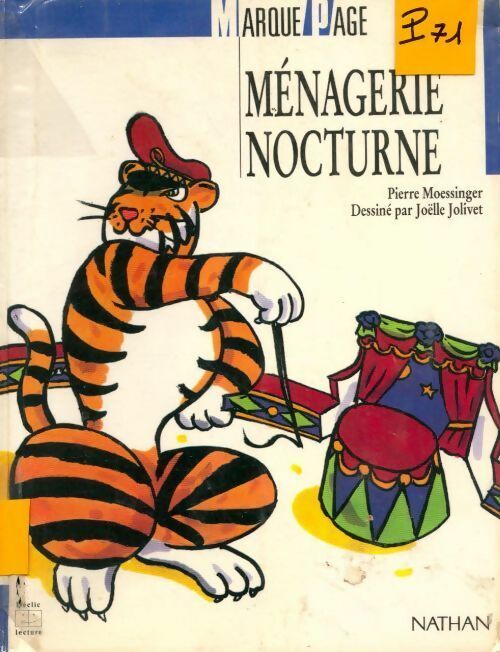 Ménagerie nocturne - Pierre Moessinger - Livre