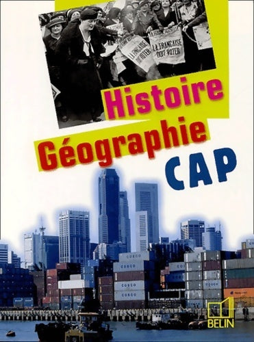Histoire-géographie CAP - Brigitte Allain-Chevallier - Livre