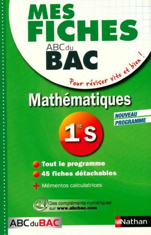 Mathématiques 1ère S - Pierre-Antoine Desrousseaux - Livre