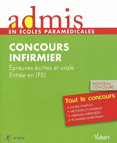 Concours infirmier - Collectif - Livre