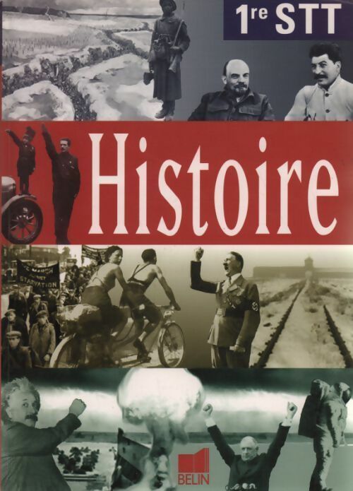 Histoire 1ère STT - Collectif - Livre