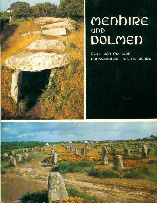 Menhire und dolmen - Pierre-Roland Giot - Livre