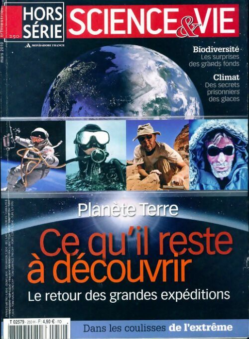 Science & vie Hors-série n°250 : Ce qu'il reste à découvrir - Collectif - Livre