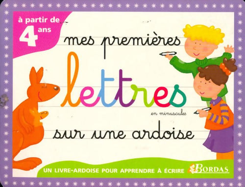 Mes premières lettres sur une ardoire - Virginie Chiodo - Livre