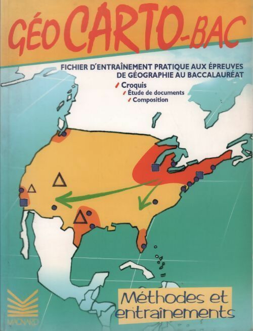 Fichier géo-cartobac - Christel Parolini - Livre