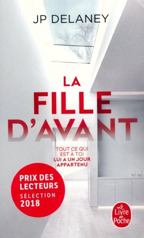 La fille d'avant - J.P. Delaney - Livre