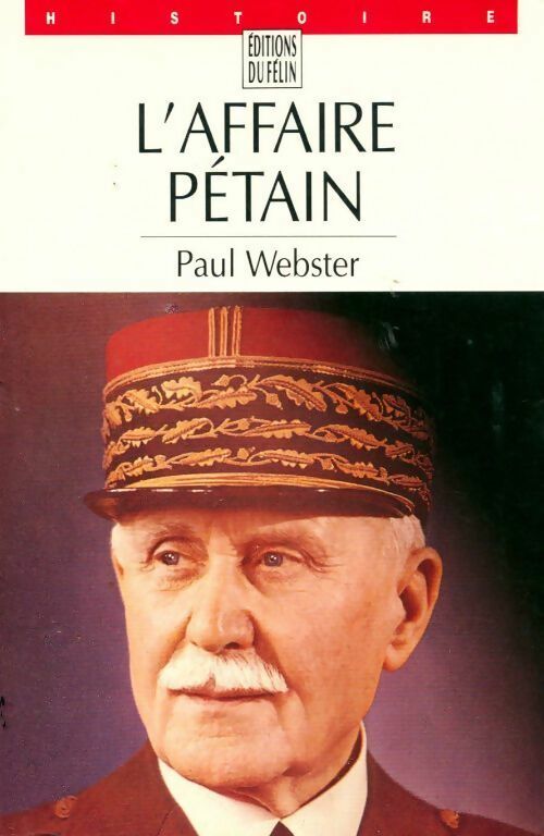L'affaire Pétain - Paul Webster - Livre