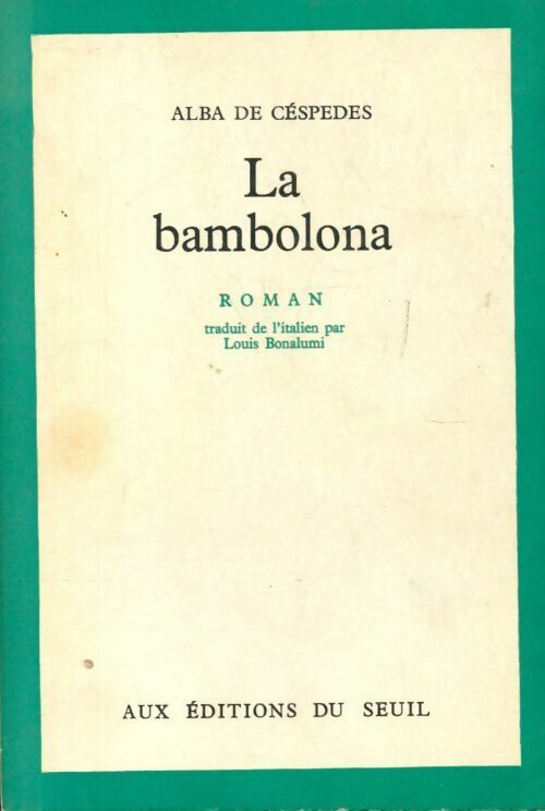 La bambolona - Alba De Céspedes - Livre