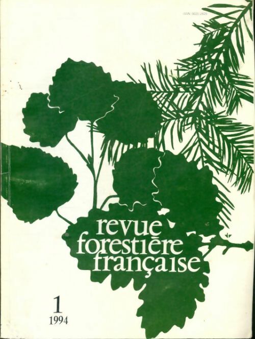Revue forestière française 1994 n°1 - Collectif - Livre