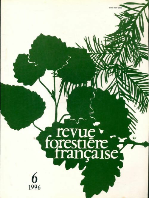 Revue forestière française 1996 n°6 - Collectif - Livre