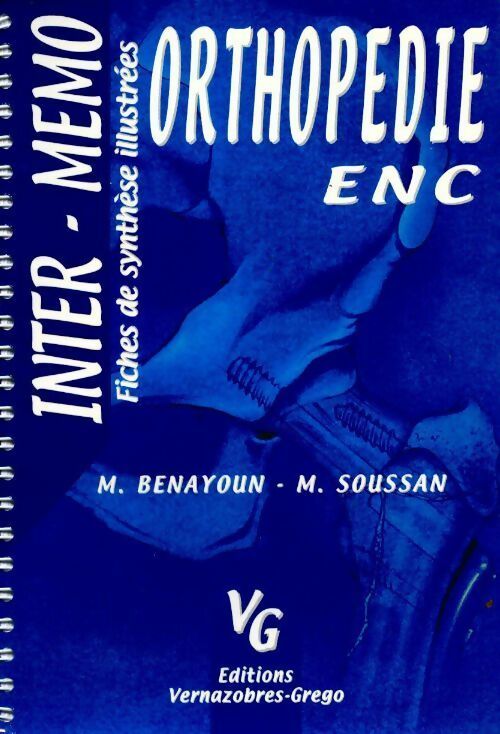 Orthopédie - M. Benayoun - Livre