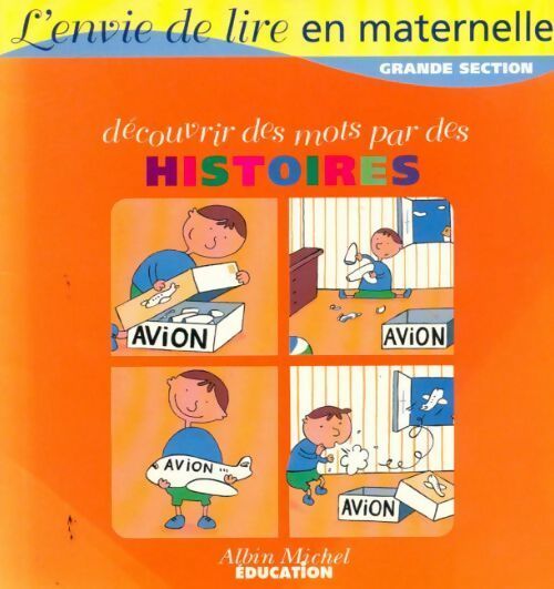 Découvrir des mots par des histoires Grande section - Vincent Bourgeau - Livre