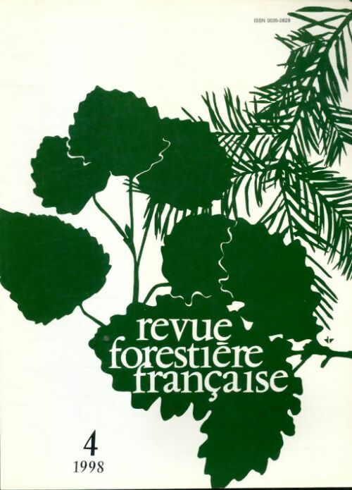 Revue forestière française 1998 n°4 - Collectif - Livre