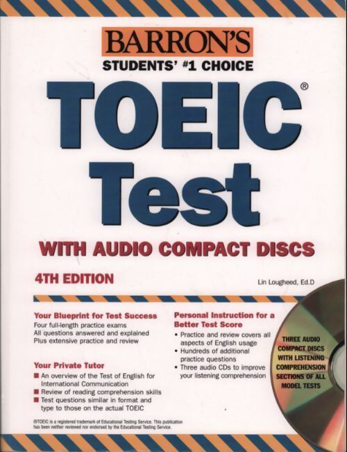 TOEIC Test - Ed. D. Lin Lougheed - Livre