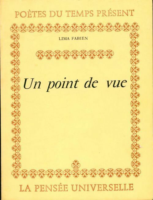 Un point de vue - Lima Fabien - Livre