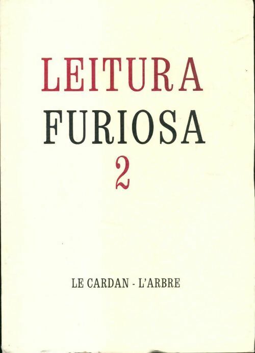 Leitura furosa Tome II - Collectif - Livre