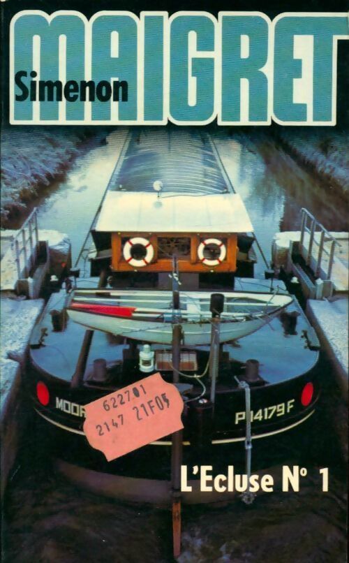 L'écluse n°1 - Georges Simenon - Livre