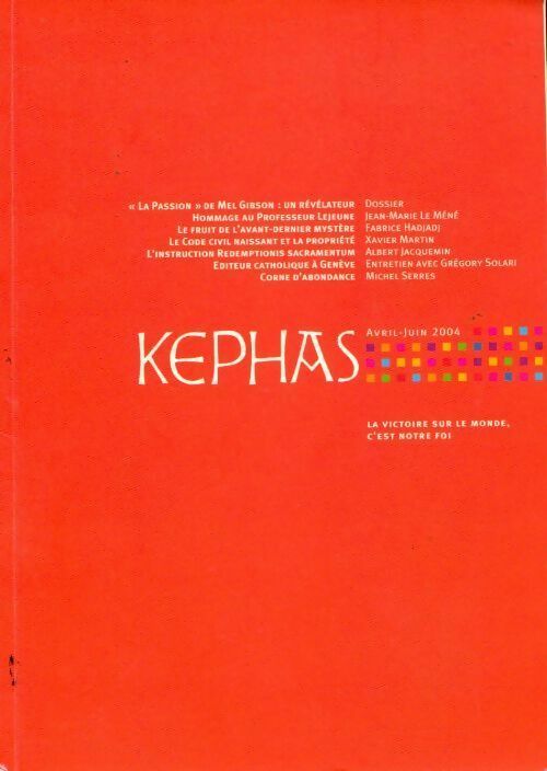 Kephas n°11 : Tradition et transmission - Collectif - Livre