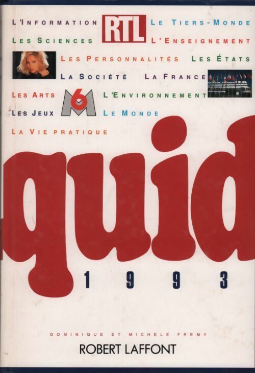 Quid 1993 - Collectif - Livre