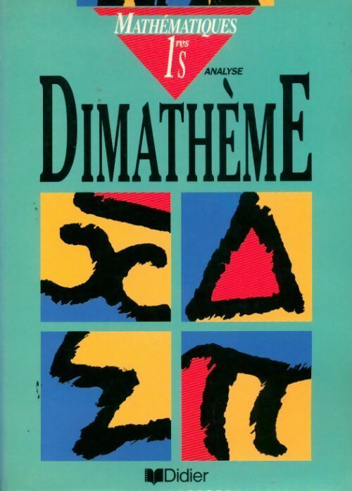 Mathématiques 1ères S - Francis Nassiet - Livre