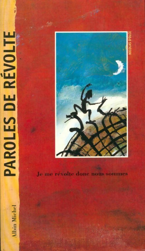 Paroles de révolte - Michel Piquemal - Livre