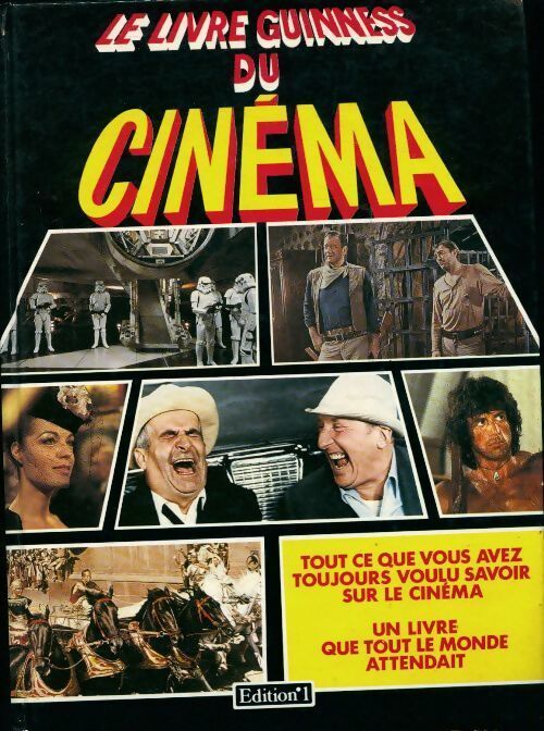Le livre Guinness du cinéma - Jean-Claude Romer - Livre