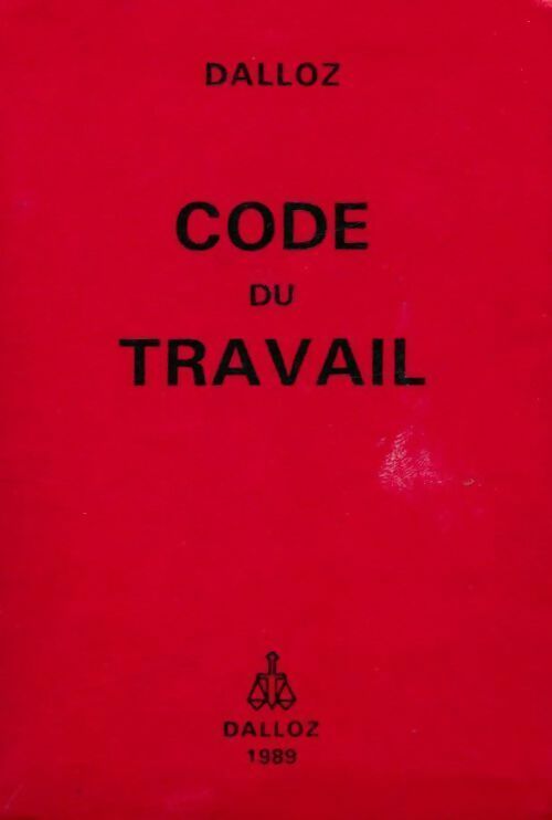 Code du travail 1989 - Collectif - Livre
