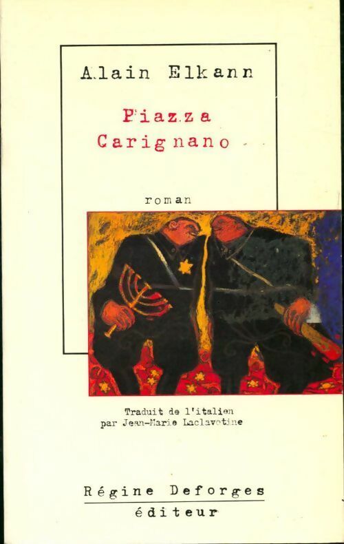 Piazza carignano - Alain Elkann - Livre