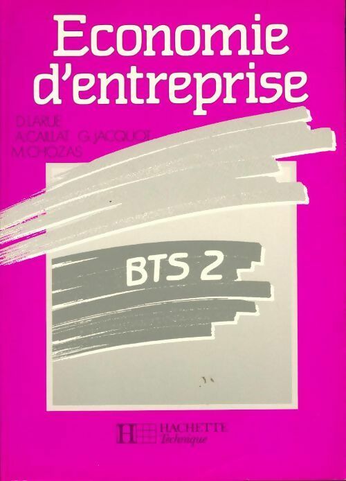 Économie d'entreprise BTS 2 - Collectif - Livre