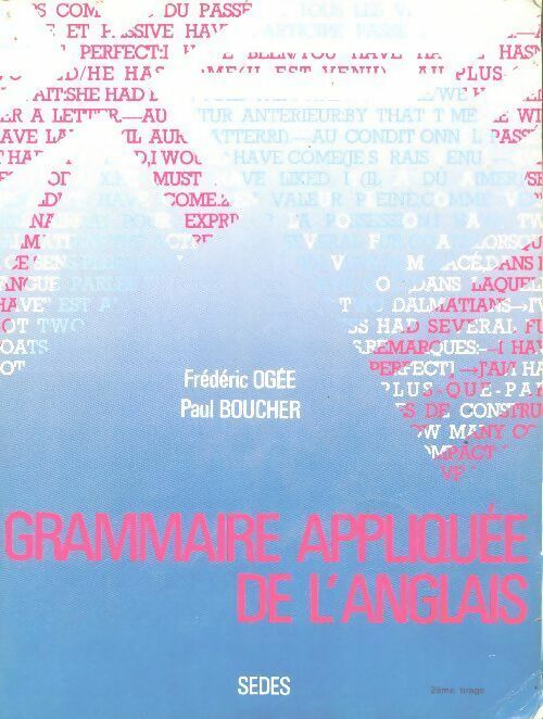 Grammaire appliquée de l'anglais - Collectif - Livre