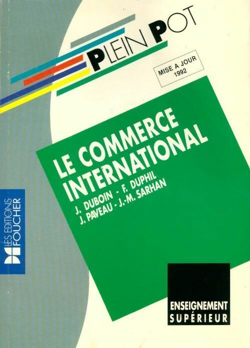 Le commerce international - Collectif - Livre