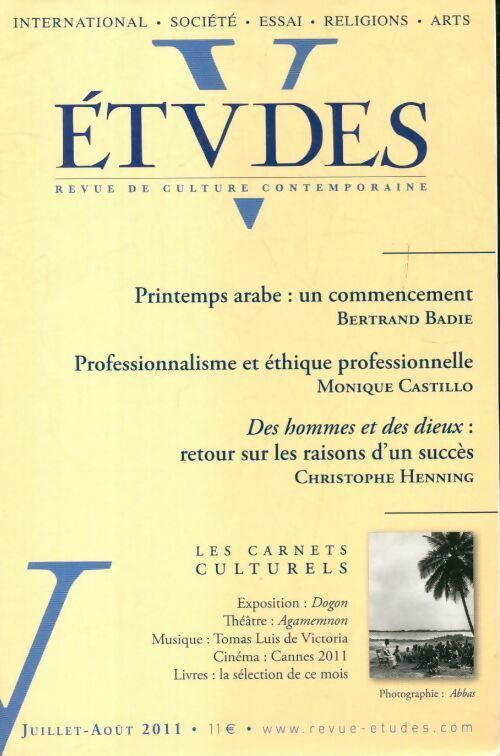 Etudes n°415-1 - Collectif - Livre