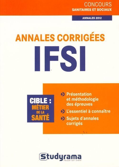 Annales corrigées IFSI - Caroline Binet - Livre