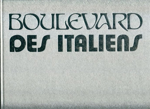 Boulevard des italiens - Collectif - Livre