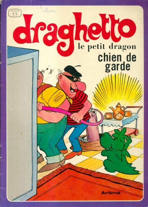 Draghetto le petit dragon chien de garde - Inconnu - Livre