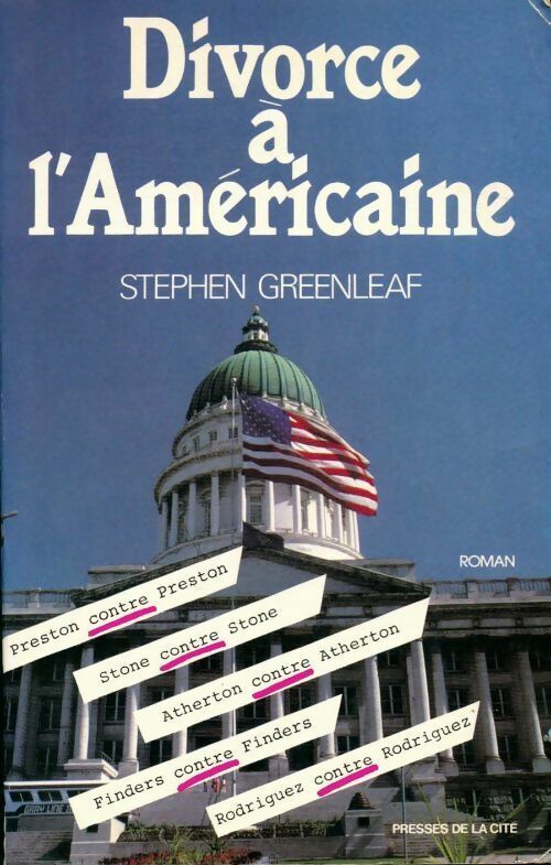 Divorce à l'américaine - Stephen Greenleaf - Livre