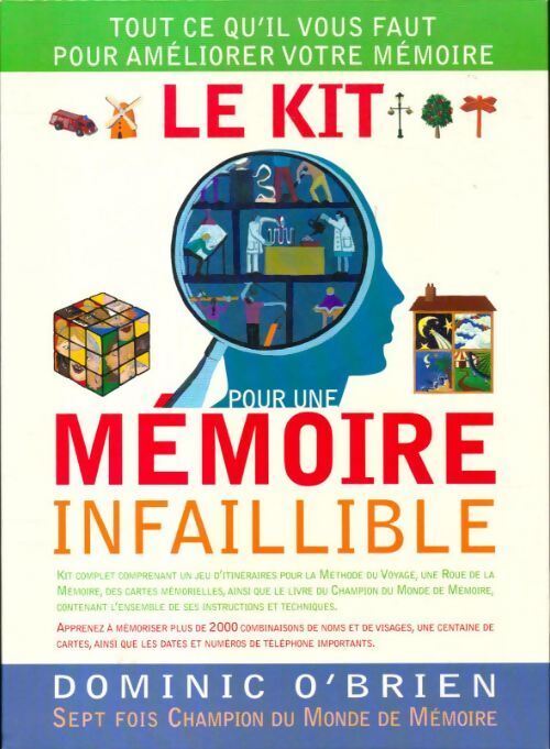 Le kit pour une mémoire infaillible - Dominic O'brien - Livre