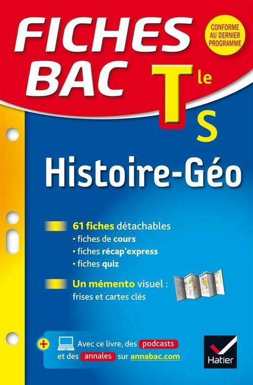 Histoire-géographie Terminale S - Claire Vidallet - Livre
