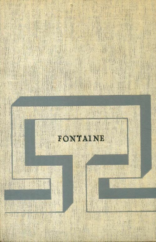 Fontaine - Charles Morgan - Livre